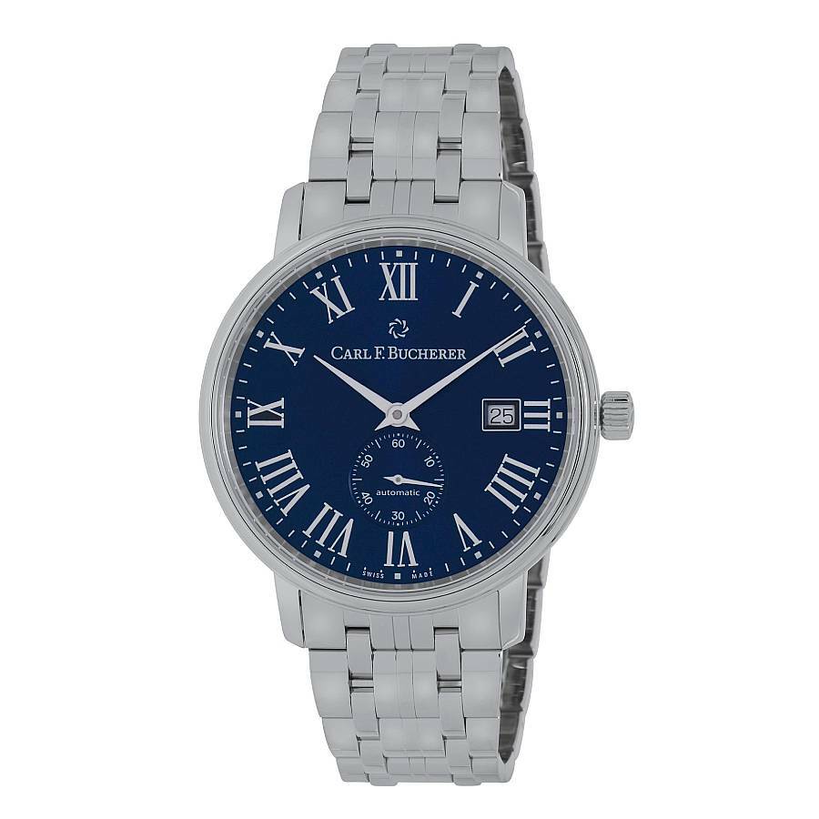 Carl F. Bucherer Adamavi 40mm Automatic Blue Dial Mens Watch 00.10321.08.51.21