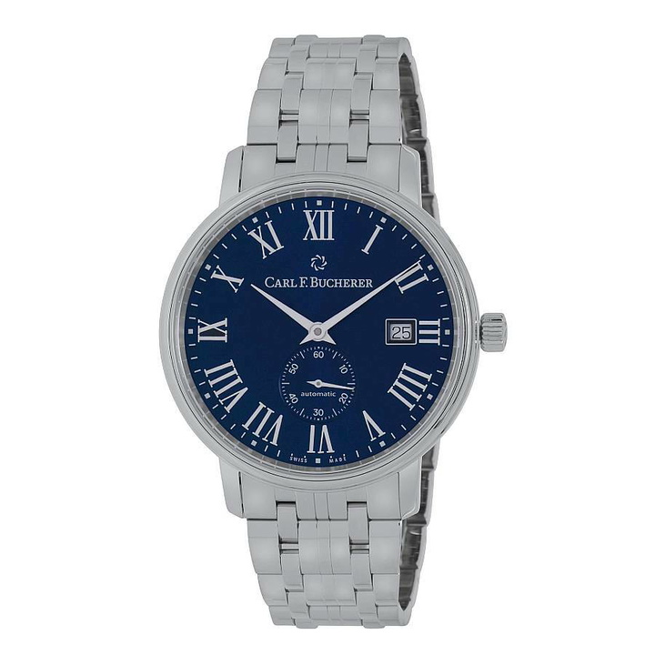 Photo: Carl F. Bucherer Adamavi 40mm Automatic Blue Dial Mens Watch 00.10321.08.51.21