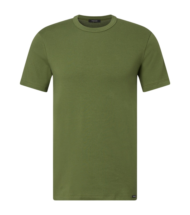 Photo: Tom Ford Cotton-blend jersey T-shirt