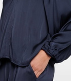 Velvet Noria satin blouse