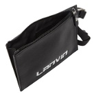 Lanvin Black Logo Messenger Bag