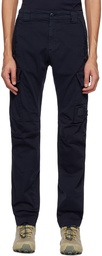 C.P. Company Navy Garment-Dyed Cargo Pants