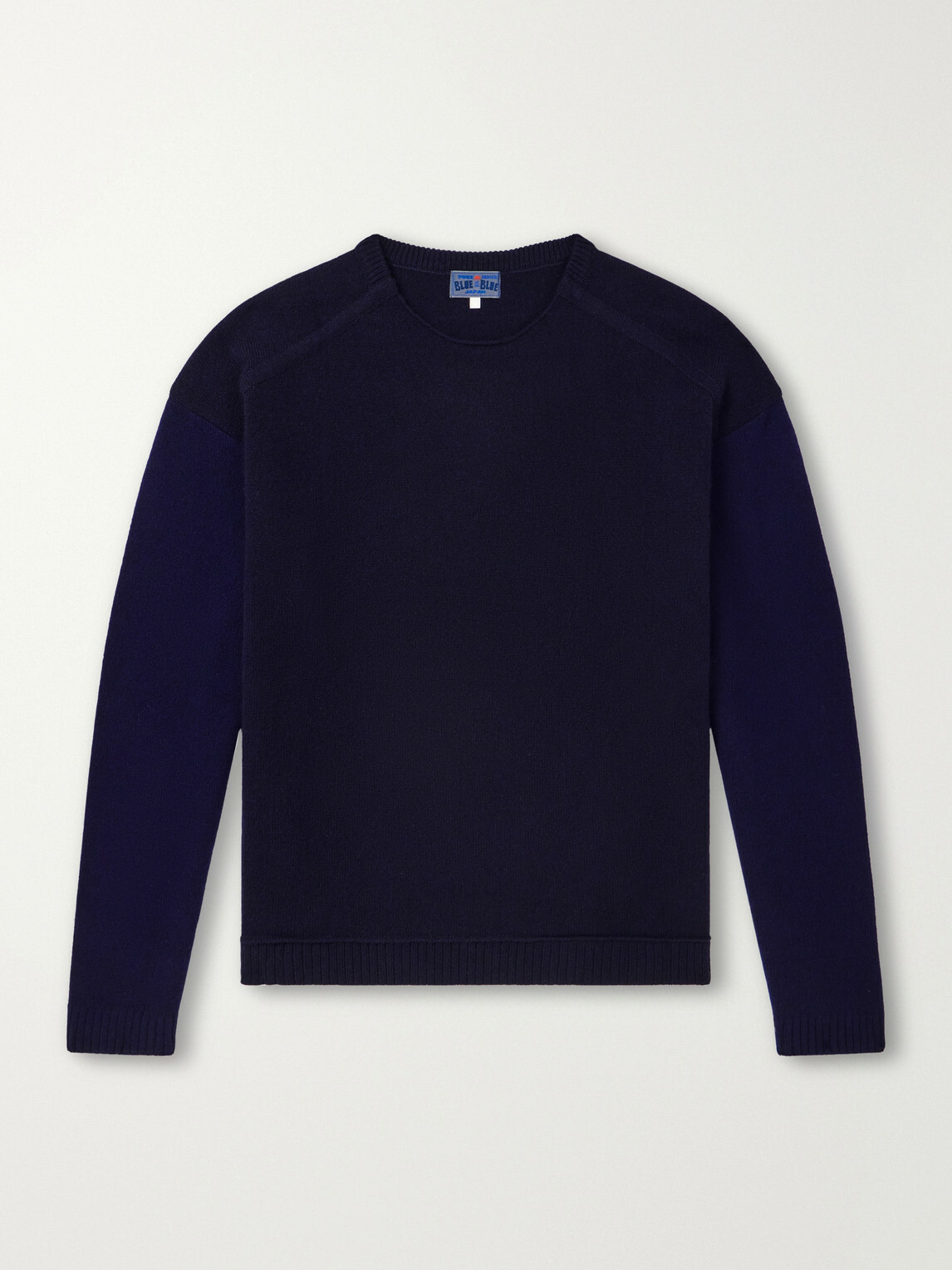 Blue Blue Japan - Wool-Blend Sweater - Blue
