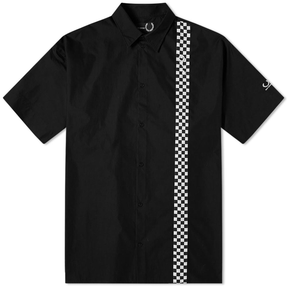 Photo: Fred Perry x Raf Simons Short Sleeve Checkerboard Shirt