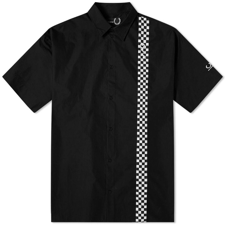 Photo: Fred Perry x Raf Simons Short Sleeve Checkerboard Shirt