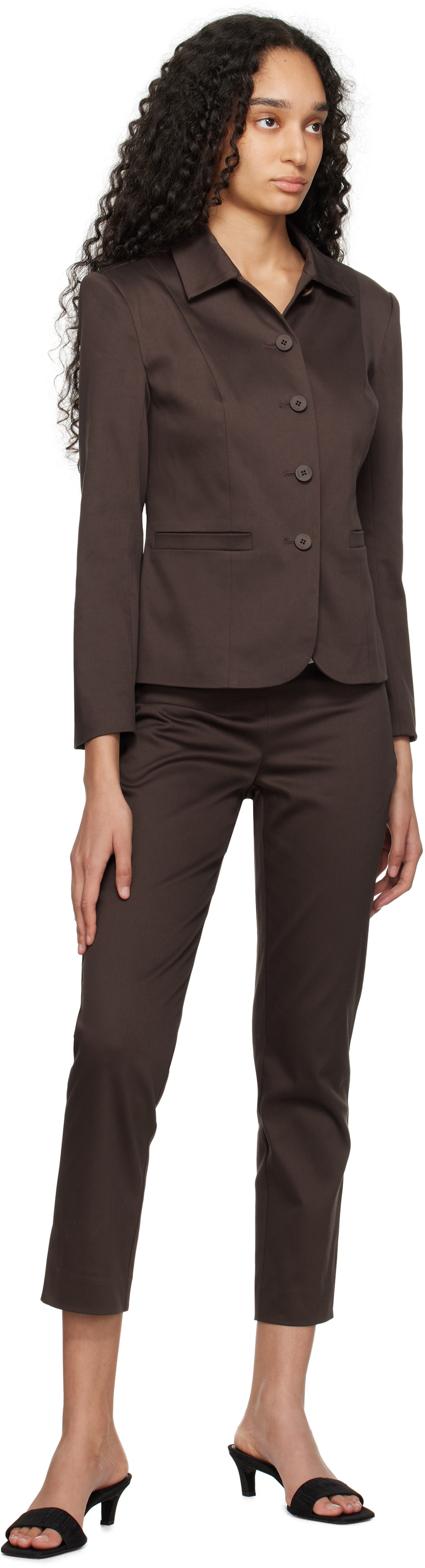 Staud Brown Robert Jacket