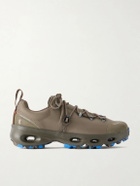 LOEWE - On Cloudsolo Hiker Rubber-Trimmed Twill Sneakers - Green