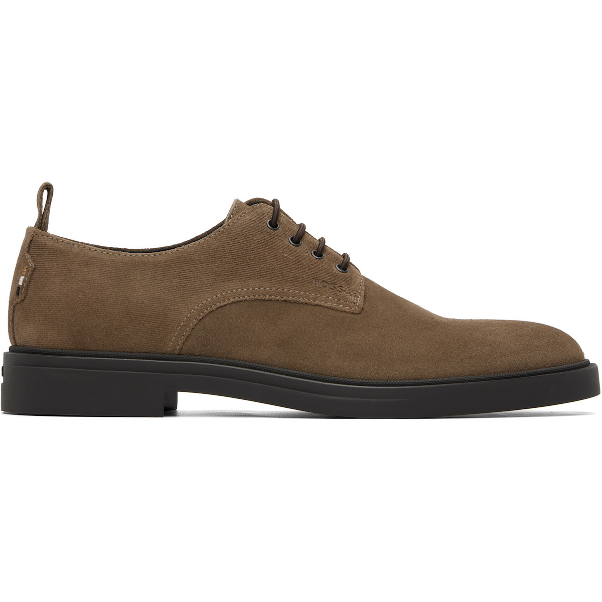BOSS Brown Suede Derbys