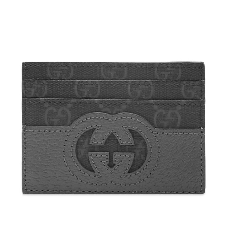 Photo: Gucci Men's Layered Card Wallet in Black