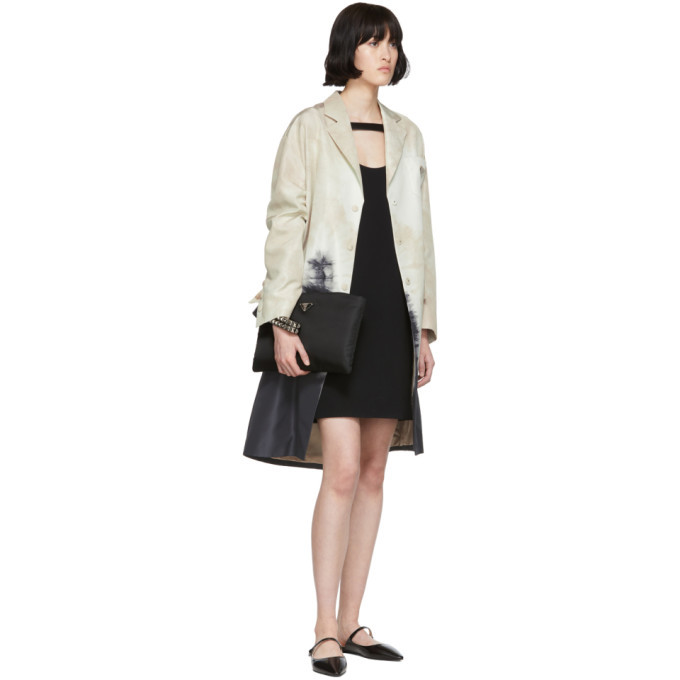 Prada Black Bow Cocktail Dress Prada