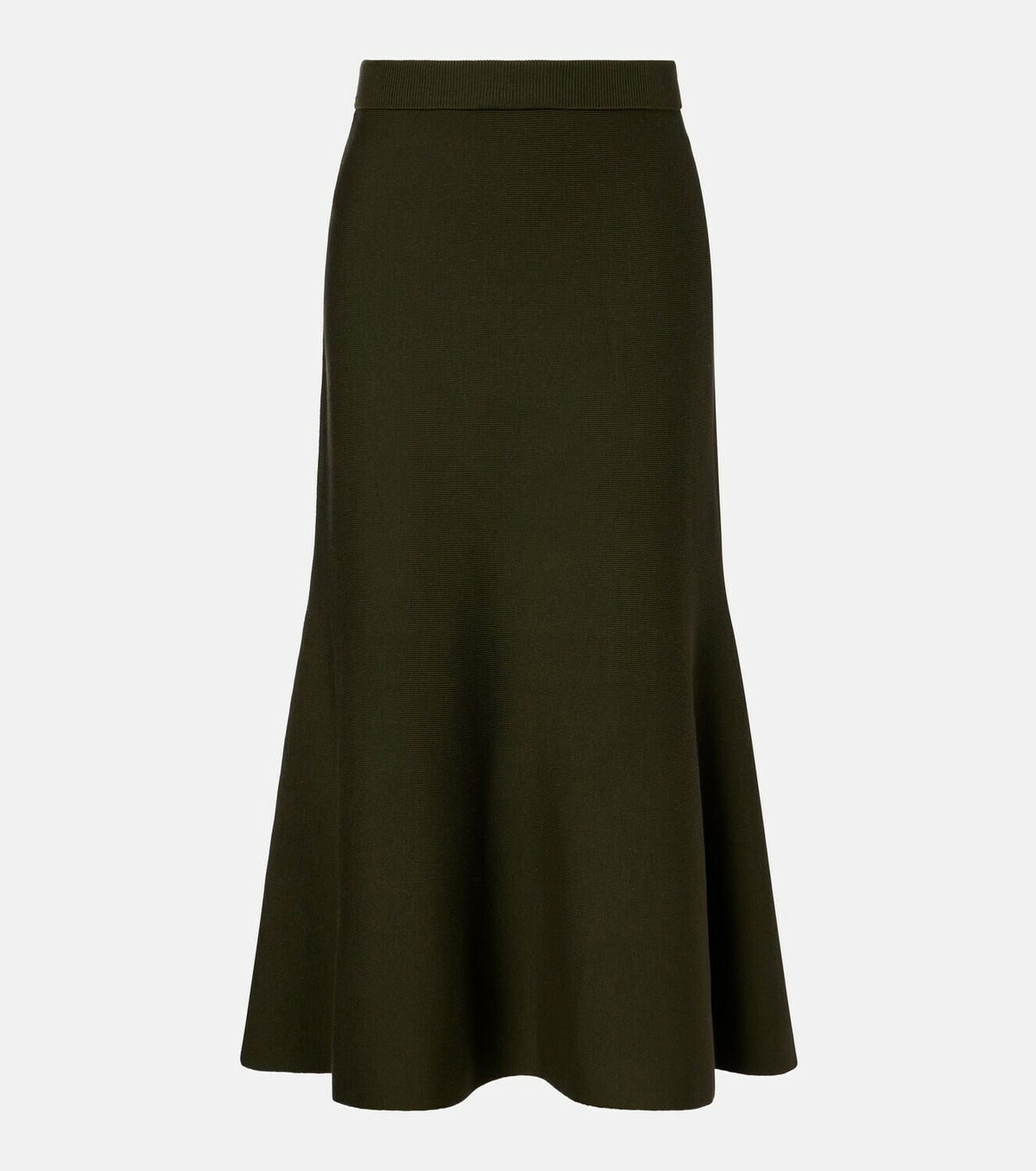 Simkhai Layne wool midi skirt