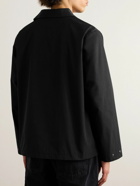 A.P.C. - Regis Logo-Embroidered Shell Blouson Jacket - Black