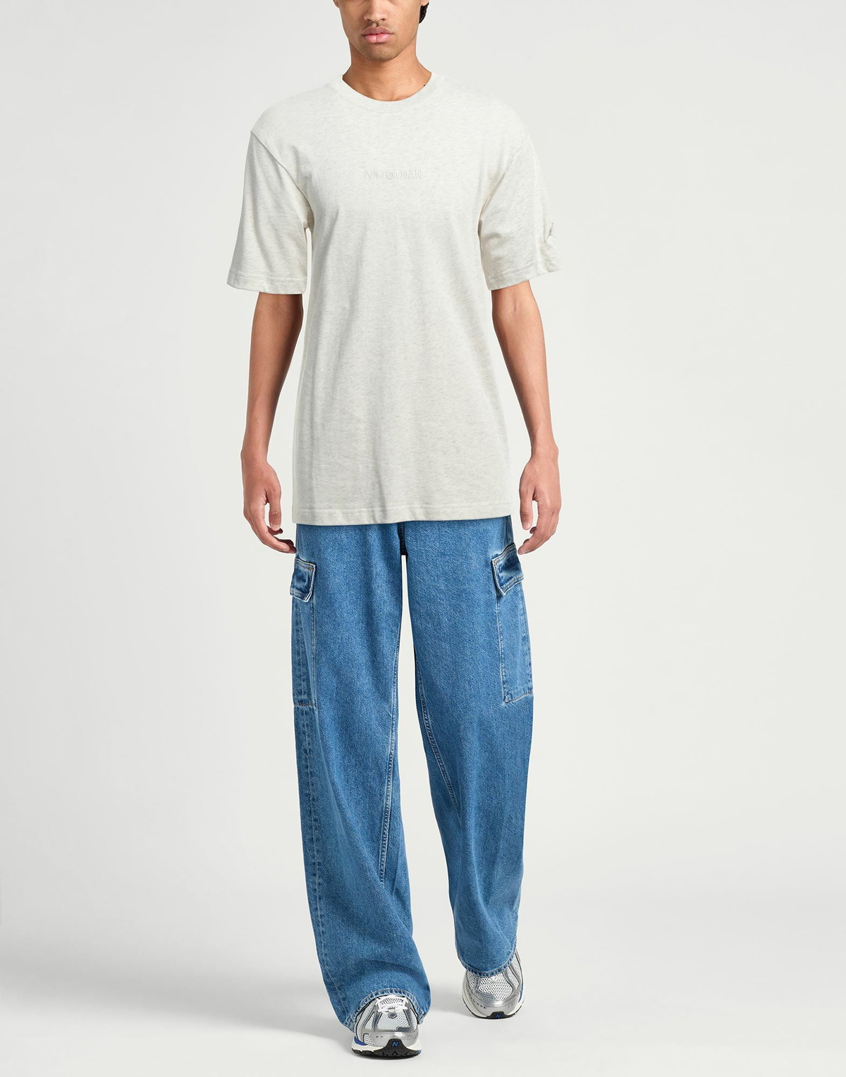 Jordan Mens T-shirt in Off white