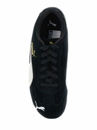 Puma speedcat Black Sneakers With Logo Print On The Side And Logo Lettering On The Side In Leather Unisex