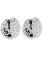 Coperni Crystal-embellished Hoop Earrings - Silver - One Size