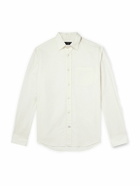 Dunhill - Striped Cotton-Jacquard Shirt - White