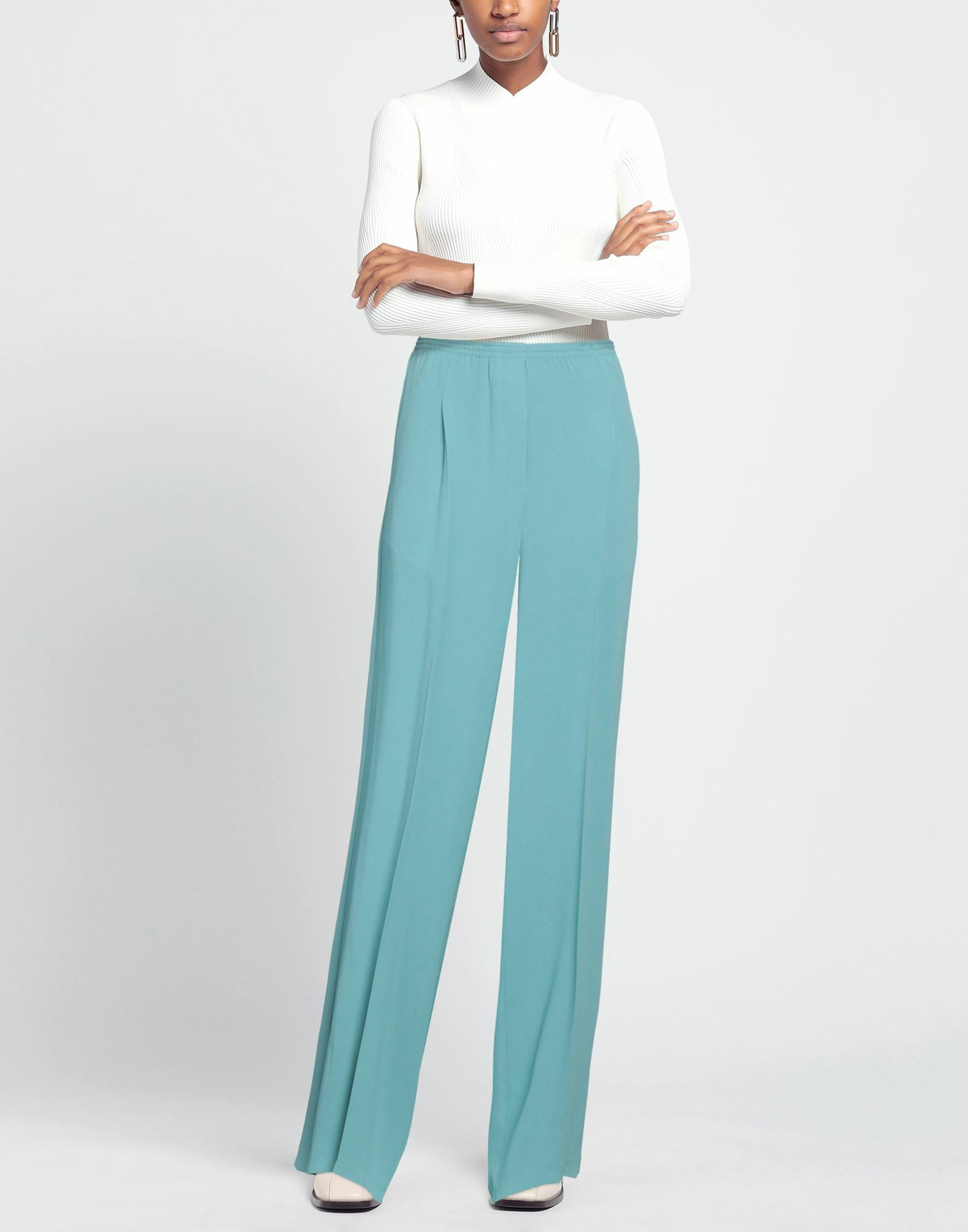 Jucca Womens Pants Sky in Blue