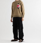 UNDERCOVER - Intarsia-Knit Sweater - Brown