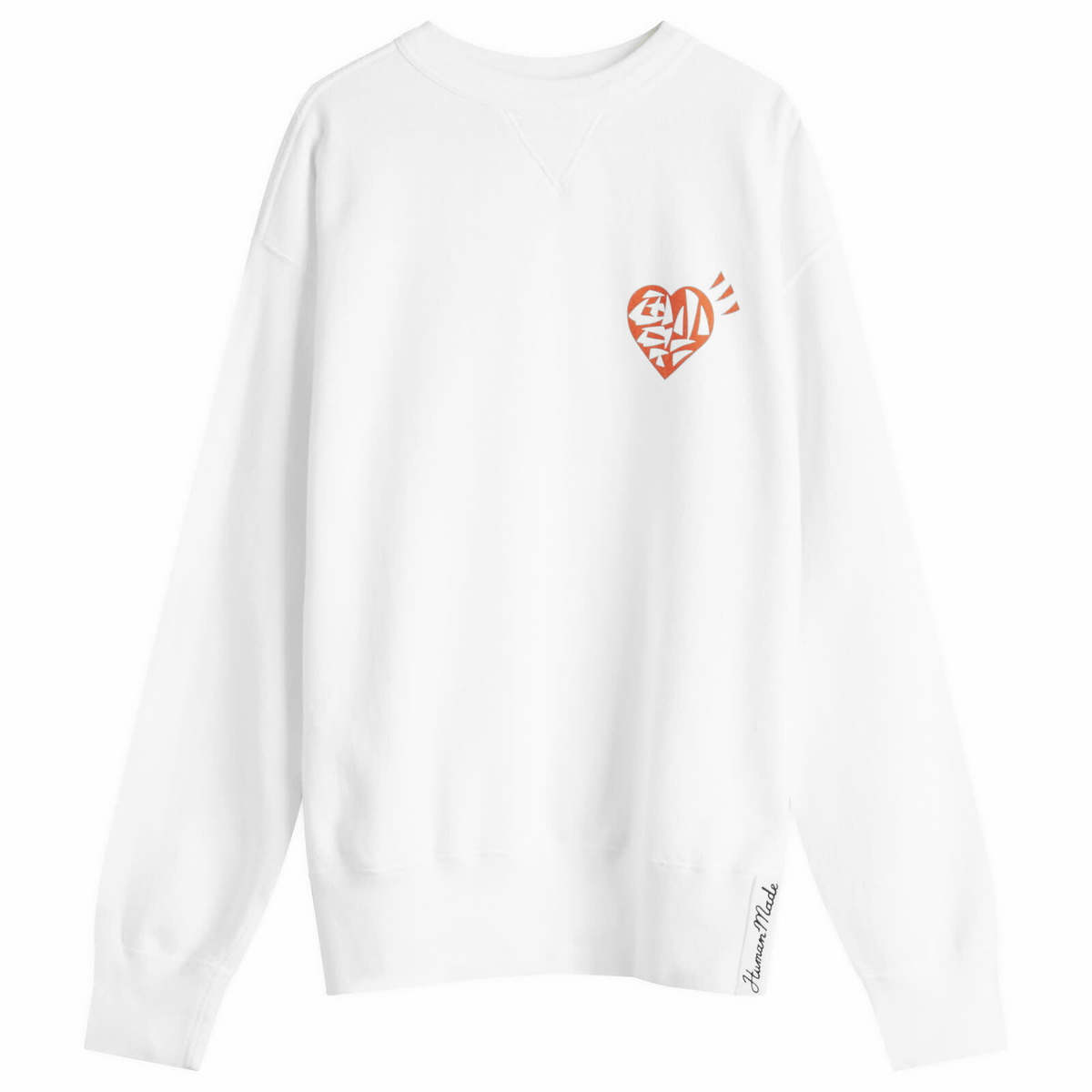 Human Made Men's Graffiti Sweatshirt in Grey Human Made