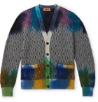 Missoni - Tie-Dyed Wool-Jacquard Cardigan - Multi