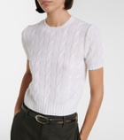 Ralph Lauren Collection Cable-knit cashmere sweater