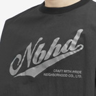 Neighborhood Men's Pullover Track Nylon Sweatshirt in Black
