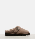Brunello Cucinelli Monili suede slippers