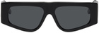 Filippa K Black Angled Sunglasses