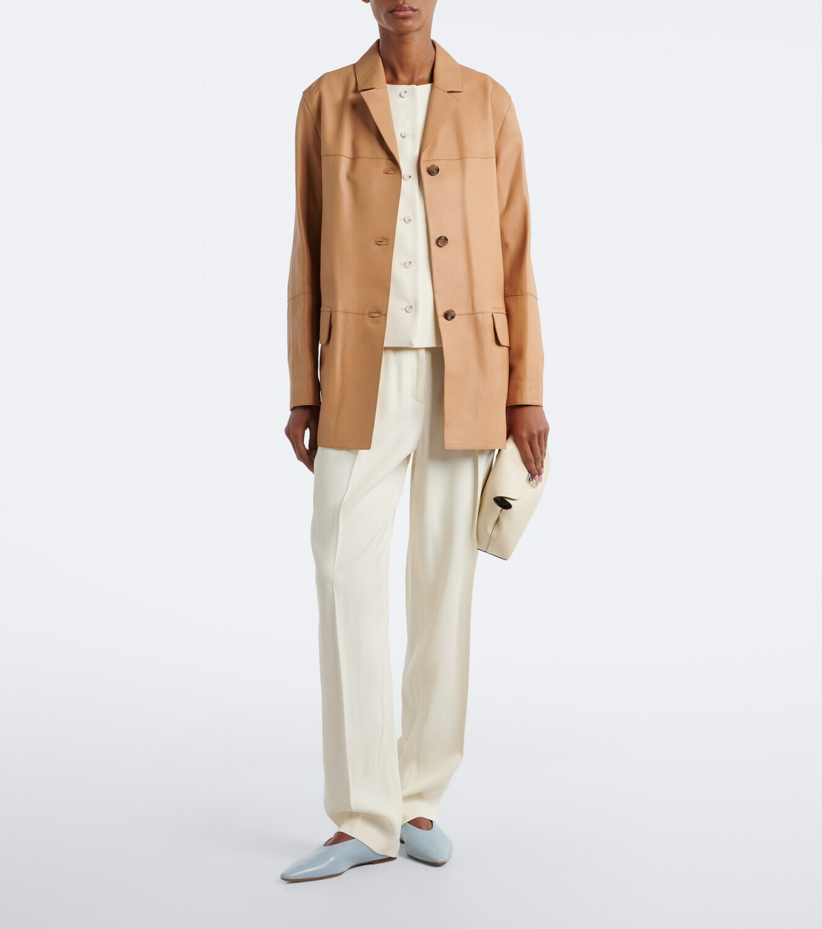 Loulou de Saison Nari leather jacket