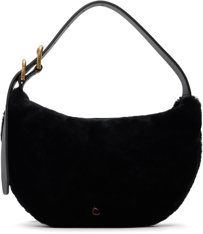 Photo: rag & bone Black Mercer Small Shearling Bag