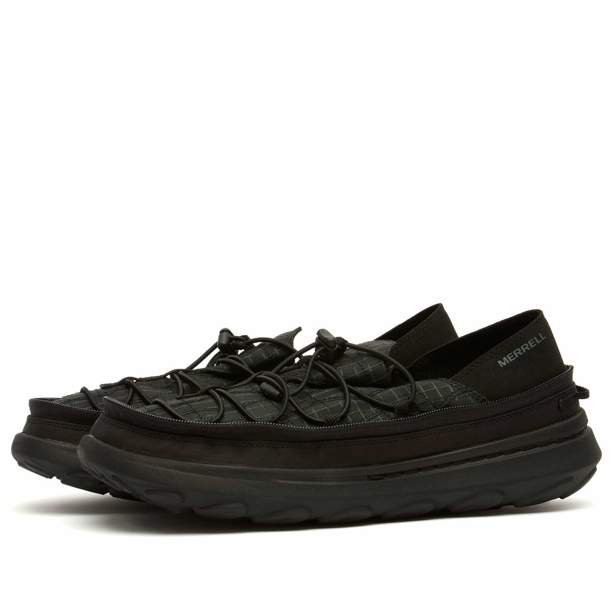 Merrell Men's Hut Moc 2 Packable Sneakers in Black