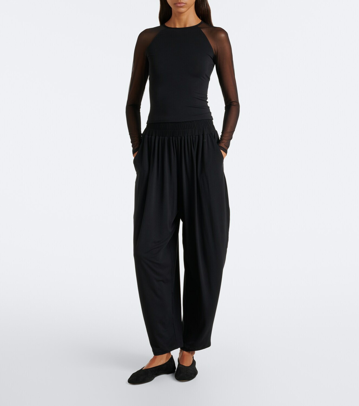Eres Marita tulle-trimmed T-shirt