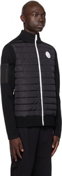 Canada Goose Black Paneled Down Vest