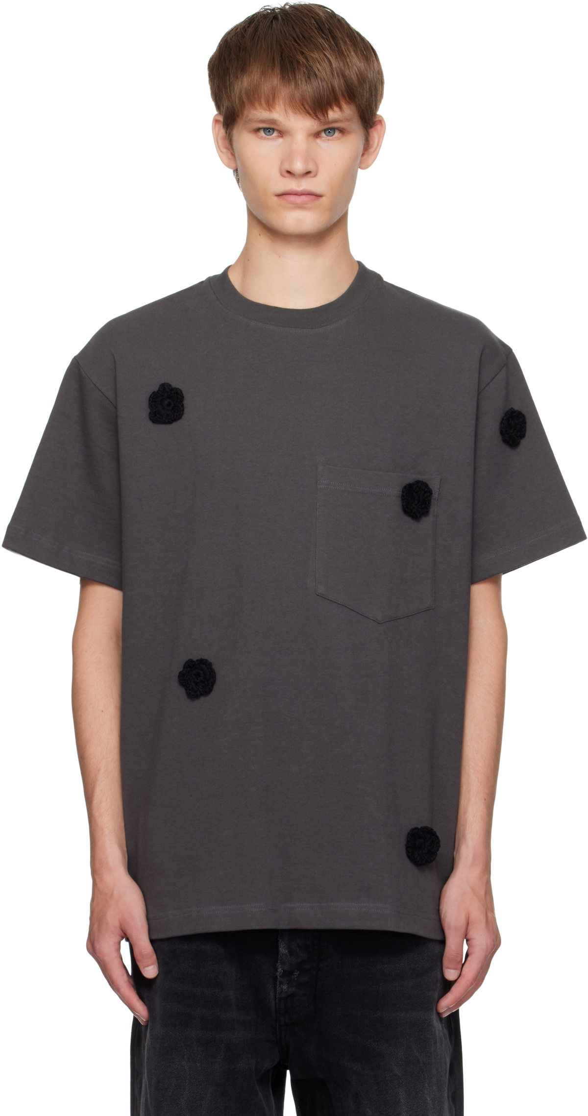 Song for the Mute Gray Daisy Standard T-shirt