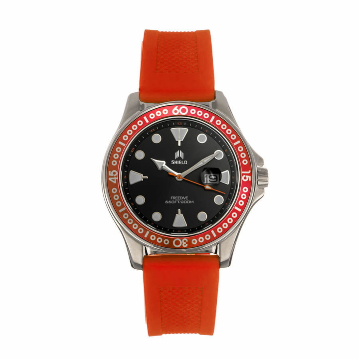 Photo: Shield Freedive Quartz Black Dial Mens Watch SLDSH115-2