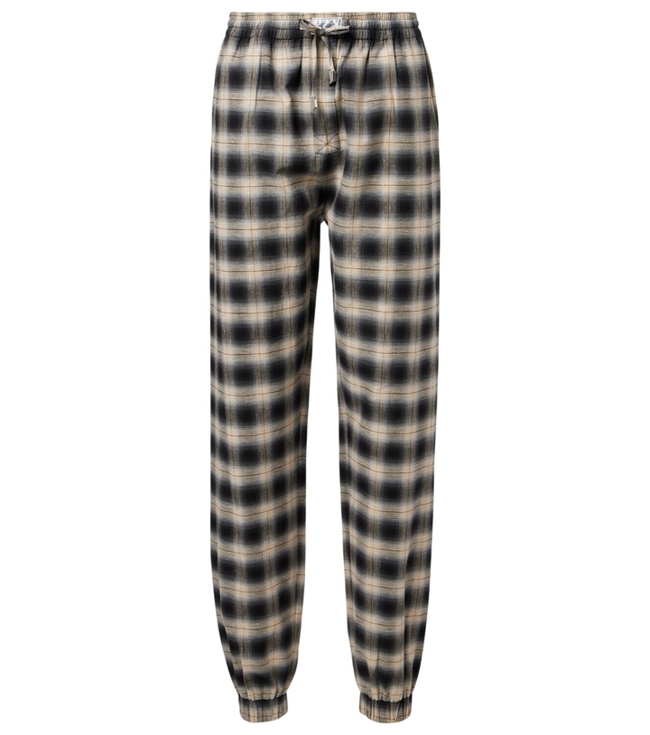 Photo: The Attico Checked cotton sweatpants