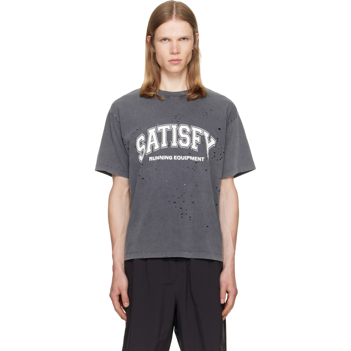 Satisfy Gray MothTech T‑shirt