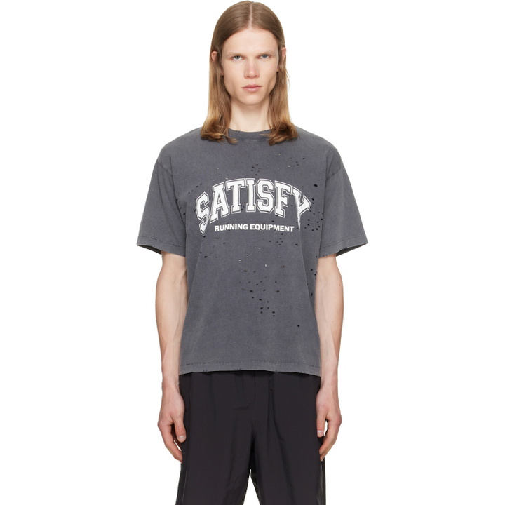Photo: Satisfy Gray MothTech T‑shirt