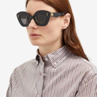 Loewe Eyewear Women's Anagram Sunglasses in Black 