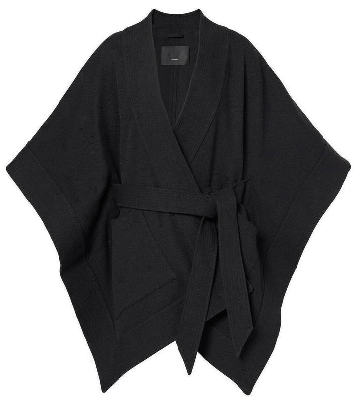 Photo: Wardrobe.NYC Belted cotton cape