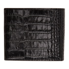 Paul Smith Black Croc Bifold Wallet