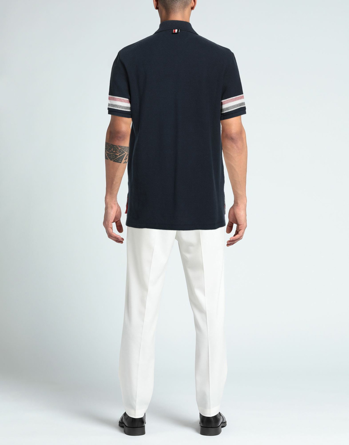 Thom Browne Mens Polo shirt Midnight in Blue