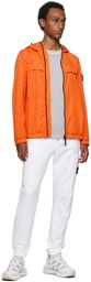 Stone Island Orange Crinkle Reps R-NY Jacket