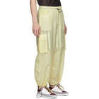 Sunnei Yellow Double Cargo Pants