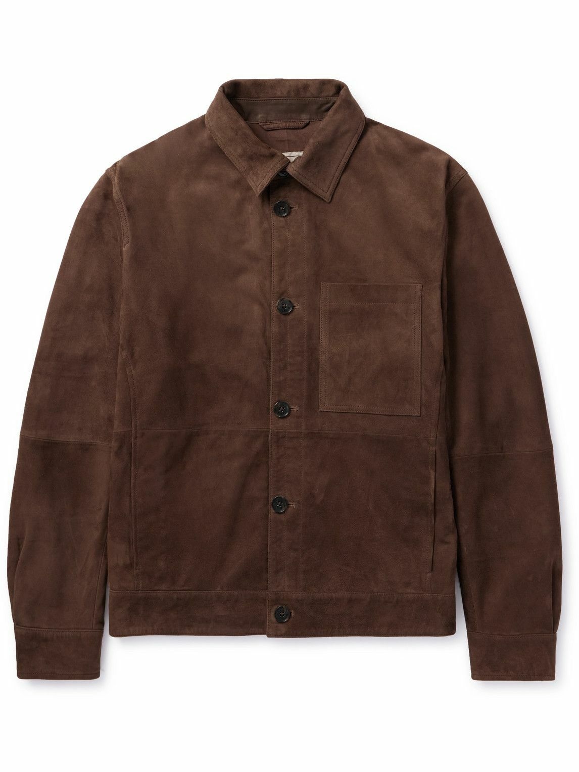 Baracuta - Suede Shirt Jacket - Brown Baracuta
