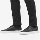 Saint Laurent Men's Venice Low Leather Sneakers in Black