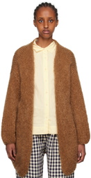 CASEY CASEY Tan Long Cardigan