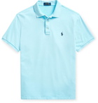 Polo Ralph Lauren - Slim-Fit Cotton-Terry Polo Shirt - Blue