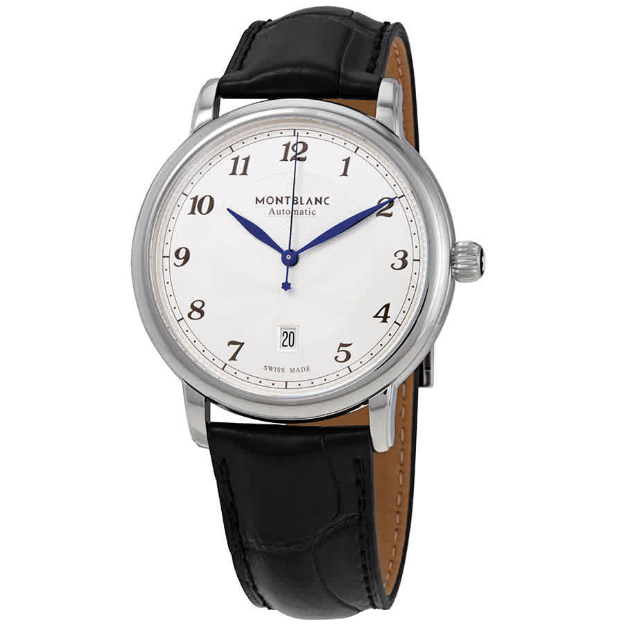 Montblanc Star Legacy Automatic Silvery White Dial Mens Watch 116511