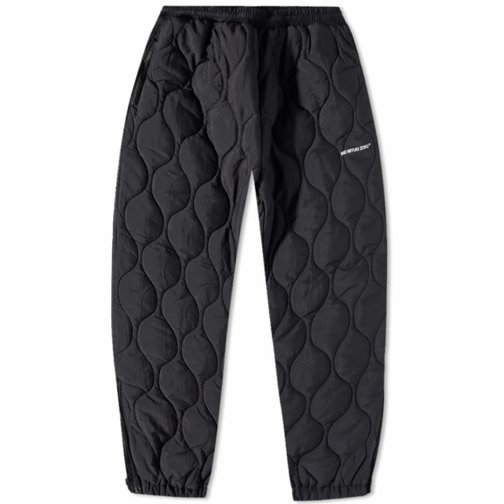 Photo: MKI Men's Quilted Liner Track Pant in Black